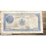 (BNK A) Romania bancnota 5000 lei 10 Octombrie 1944