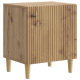 vidaXL Dulap de noapte Stejar Artizanal 43 x 34,5 x 50 cm 894583