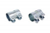 Set 2 buc conector teava esapament 56 x 120 mm, Autowag