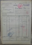 Factura Comtextil Bucuresti, 1949