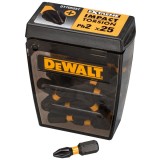 DeWalt DT70555T - Set capete de insurubare profil PH2 25 bucati