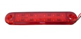 12 LED Lampi Gabarit Spate pentru Camion Remorca Rosu 24v