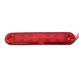 12 LED Lampi Gabarit Spate pentru Camion Remorca Rosu 24v