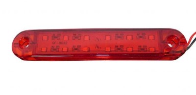 12 LED Lampi Gabarit Spate pentru Camion Remorca Rosu 12v foto
