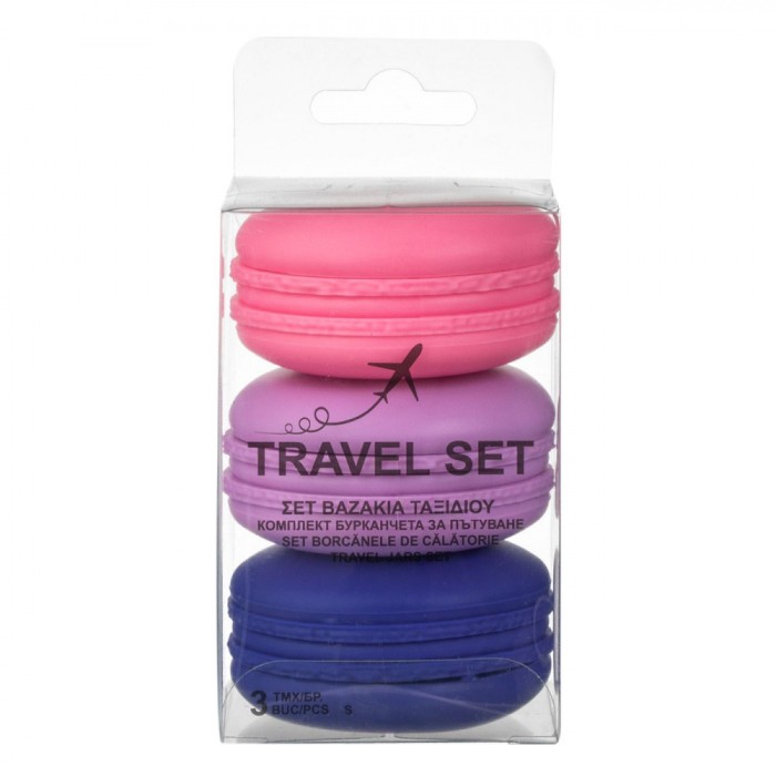 Set Recipiente Silicon, Multicolor, Capacitate 20ml, 3 Bucăți