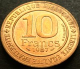 Moneda comemorativa 10 FRANCI - FRANTA, anul 1987 * cod 3028 A = A.UNC, Europa