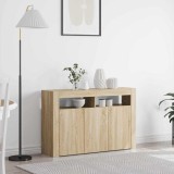 VidaXL Masă laterală Stejar Sonoma Lemn ingineresc 116 x 30 x 75 cm