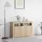 vidaXL Bufet Stejar sonoma 116 x 30 x 75 cm Lemn compozit 3333878