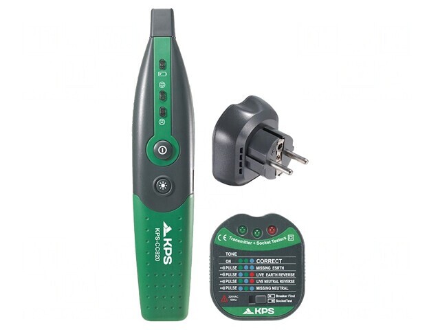Tester: prize electrice 230VAC Ştecher: EU, KPS-CC820