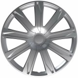 Set capace roti auto Cridem Raze 4buc - Argintiu - 15&#039;&#039; Garage AutoRide