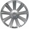 Set capace roti auto Cridem Raze 4buc - Argintiu - 15&#039;&#039; Garage AutoRide