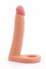Strap On Anal The Ultra Soft Double, Natural, 15 cm, Lovetoy