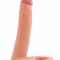 Strap On Anal The Ultra Soft Double, Natural, 15 cm