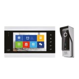 Interfon video inteligent PNI SafeHome PT720MW WiFi HD, P2P, monitor interior, aplicatie dedicata Tuya Smart, integrare in scena