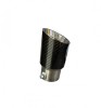 Ornament Toba Universal ALM, Carcasa Carbon, 63mm x 150mm, Tuning Auto Exterior