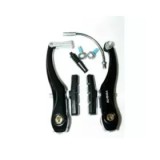 Cumpara ieftin Frana fata V-Brake 110 mm din aluminiu, cu saboti 60 mm si ghidaj 90&deg;
