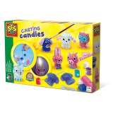 Set creativ - Lumanari animale vesele, SES Creative