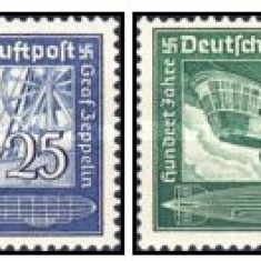 Deutsches Reich 1938 - Graf von Zeppelin serie neuzata