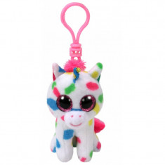 Plus breloc TY 8.5 cm Boos harmonie unicornul cu buline