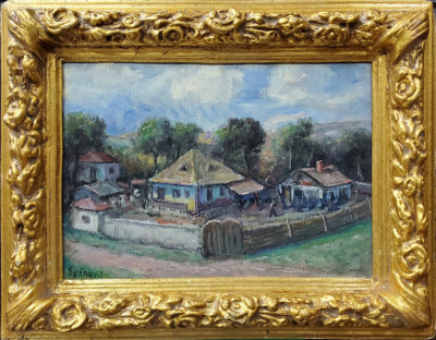 Nicolcea Spineni (1947 - 2023) - Casa la marginea padurii foto