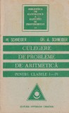 Gh. A. Schneider - Culegere de probleme de aritmetica pentru clasele I-V