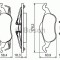 Set placute frana,frana disc FORD FOCUS (DAW, DBW) (1998 - 2007) BOSCH 0 986 494 284