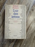 Lair des lettres - Roberts Kanters