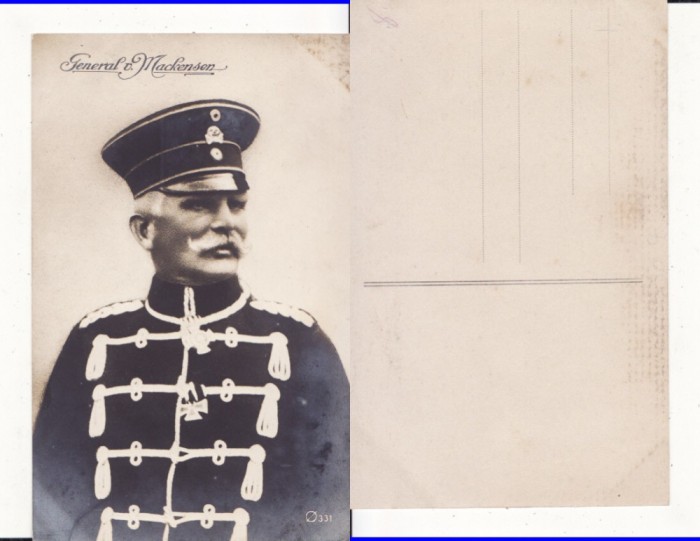 Mackensen - rara- WWI-militara WK1