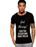 Cumpara ieftin Tricou negru barbati - Assassins faild - S, THEICONIC