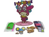Set Creatie Diamante My Melody cu Suport, Joc Arta &amp; Creatie, Accesorii, Mozaic, Pentru Copii, Fete, Baieti, Multicolor