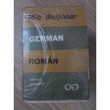 MIC DICTIONAR GERMAN ROMAN-E. SIRETEANU, I. TOMEANU-124688