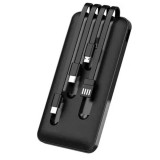 Cumpara ieftin Baterie externa 10000 mAh cu 4 cabluri conectare Power Bank