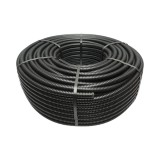 Tub flexibil copex 20mm Gewiss DX15020R fara fir, ignifug din PVC, 750N negru 100m/rola