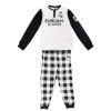 Real Madrid pijamale de bărbați Long white - XS