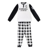 Real Madrid pijamale de bărbați Long white - XXL