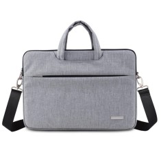 Geanta laptop 13-14 inch CanvasArtisan, gri deschis, L3-C12 foto