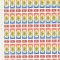 1985 LP 1144 a ZIUA MARCII POSTALE ROMANESTI COALA 50 TIMBRE +50 VINIETE MNH