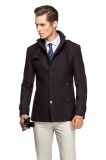 Palton barbati slim bleumarin B108, 46, 48, 52, 58, 60