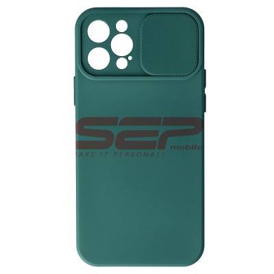 Toc TPU Sliding Camera Apple iPhone 12 Pro Dark Green foto