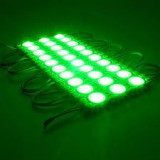 Modul 3 LED-uri 12V 1.5W 150lm SMD2835 verde P67 V-TAC, Vtac