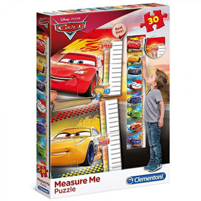Puzzle Measure Me Cars 3 Clementoni 30 piese foto