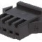 Conector semnal, 4 pini, pas 2.5mm, serie NPP, NINIGI - NPPW-04