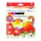 Set 12 Creioane Color DACO Maxi, Ascutitoare Inclusa, Corp din Lemn Triunghiular, 12 Culori Diferite, Set Creioane Colorate, Creioane Colorate, Creioa