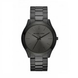 Michael Kors MK3413, Runway Ceas Barbatesc 44mm Cu Baterie Cu Brățară Din Metal Neagră