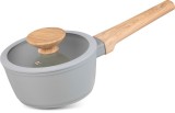 Cratita MagicHome Harmony 16 cm cu capac din sticla si baza pentru inductie
