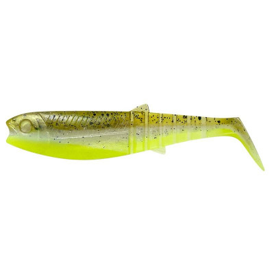 Savage Gear momeală de cauciuc Cannibal Shad Green Pearl Yellow 10cm 9g, 5pcs foto