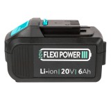 Acumulator Li-Ion, Detoolz, 20V, 6Ah FarmGarden AgroTrade