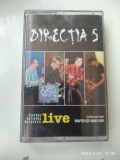 -Y- CASETA DIRECTIA 5 - LIVE ORIGINALA EXCELENTA !, Rock