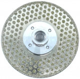 Disc DiamantatExpert Galvanizat pt. taiere si slefuire - Marmura, Gresie, Piatra 125xM14 (mm) Premium