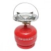 Aragaz Camping Portabil Breckner Germany, 1 Arzator, Butelie GPL 2kg, Rosu